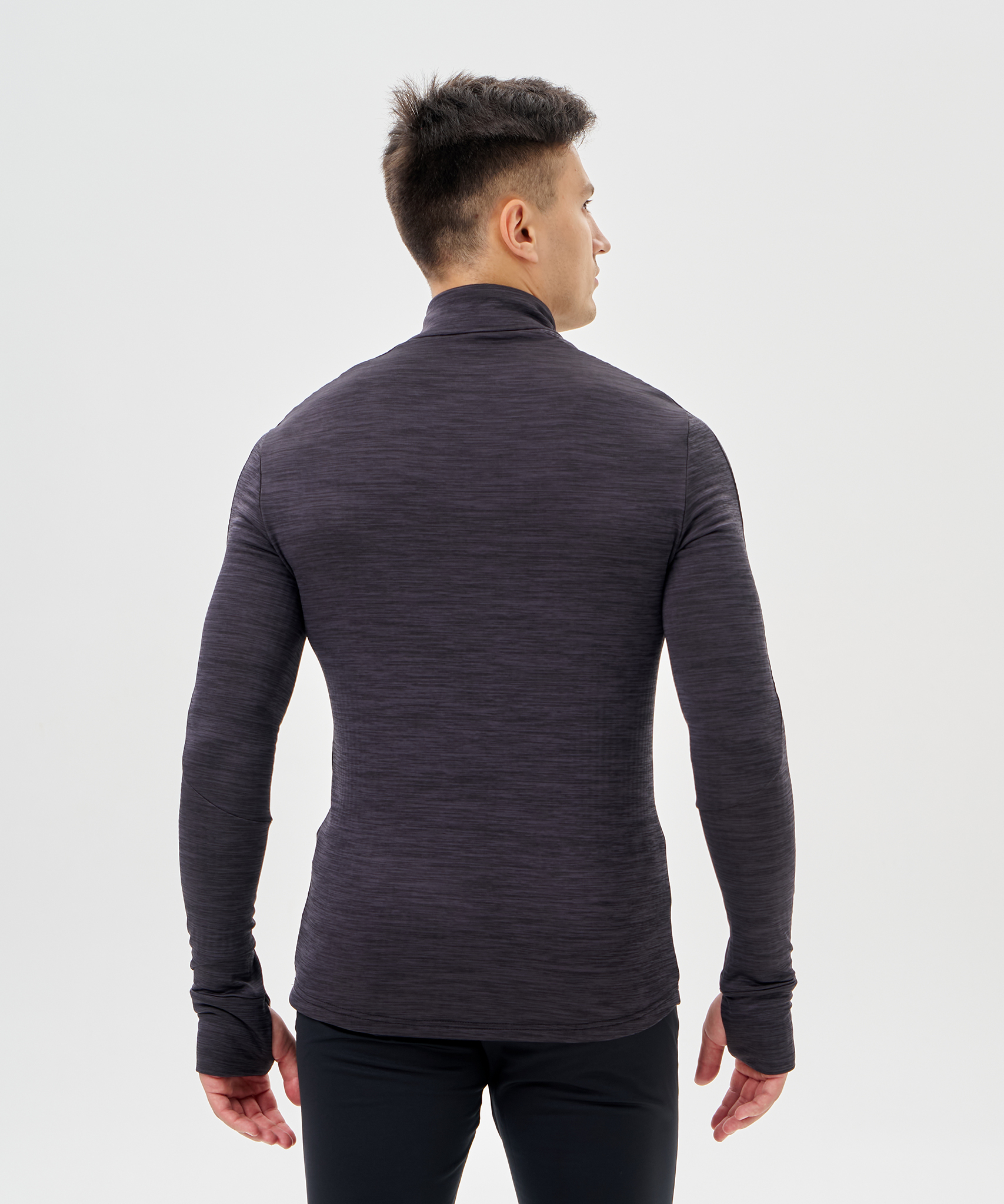 Мужской утепленный лонгслив Nordski Impulse black - 3