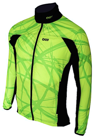 Olly Bright Sport куртка для бега lime