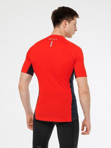 Мужская термофутболка Moax Race SS ярко-красная
