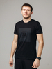 Спортивная беговая футболка Noname Logo UX черная - 1