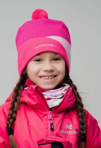Nordski Line лыжная шапка rose