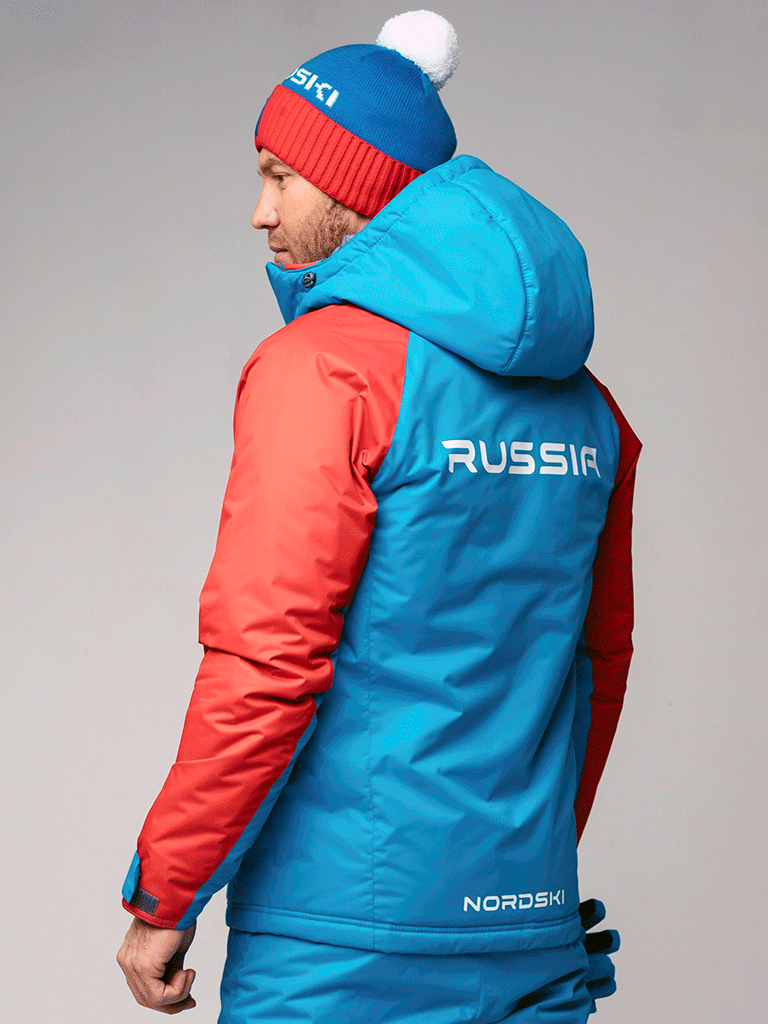 Утеплённый лыжный костюм Nordski National Red