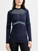 Женское термобелье рубашка Craft Active Intensity темно-синяя - 2