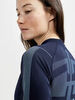 Женское термобелье рубашка Craft Active Intensity темно-синяя - 5