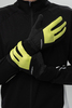 Перчатки лыжные Nordski Motion WS унисекс black-lime - 1