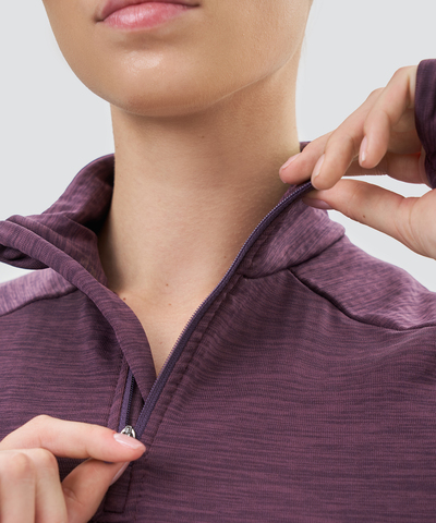 Женский утепленный лонгслив Nordski Impulse plum