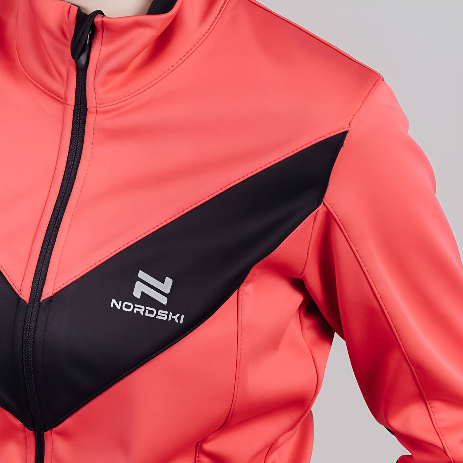 Детский утепленный разминочный костюм Nordski Jr Base pink - 7
