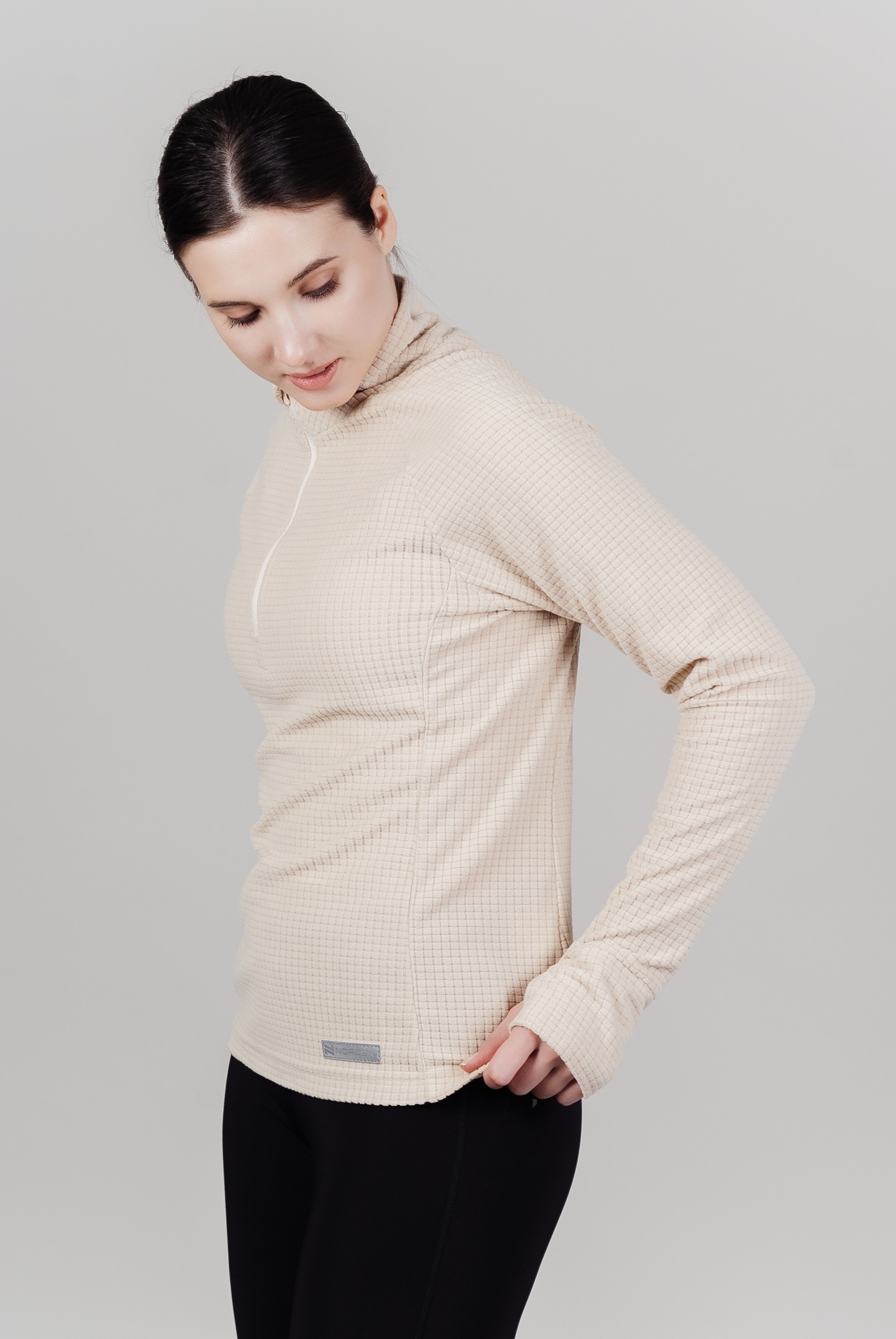 Женский комплект для тренировок Nordski Pro Energy beige - 3