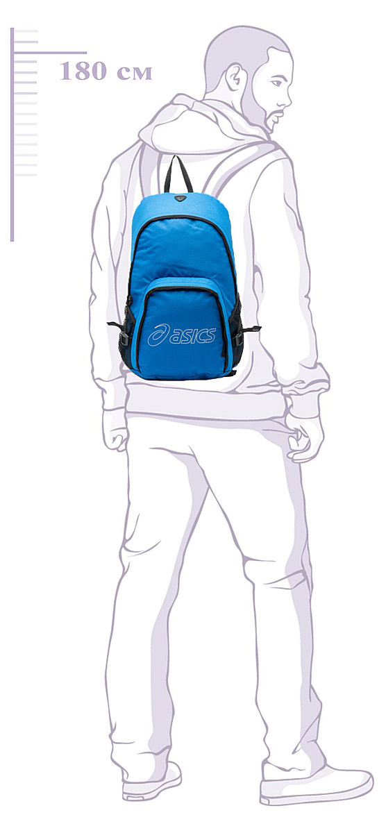 Рюкзак Asics Backpack Blue - 5