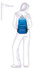 Рюкзак Asics Backpack Blue - 6