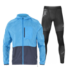 Asics Packable Base Layer Graphic костюм для бега мужской синий-черный - 1