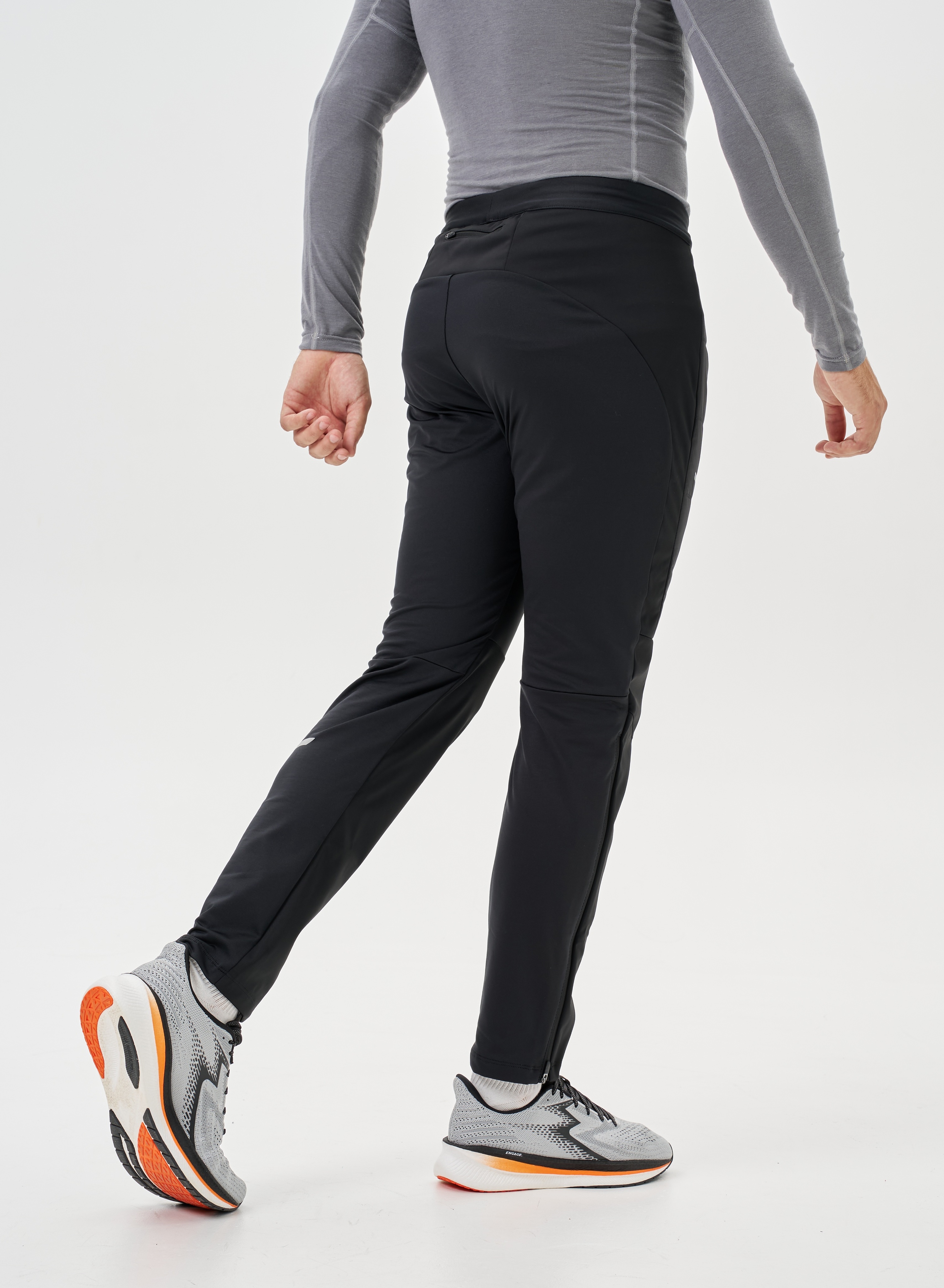 Мужской костюм для лыж и бега зимой Nordski Hybrid Pro 2.0 pearl blue-black - 16