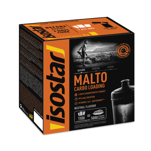 Углеводный напиток Isostar Malto Carbo Loading упаковка