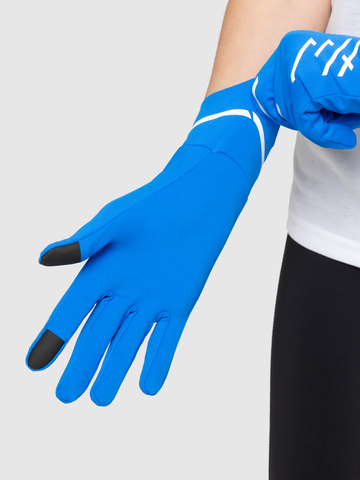 Перчатки для бега Moax Speed Pro ярко-синие