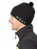 Вязаная шапка с шерстью Moax Tradition Sport черный - 3