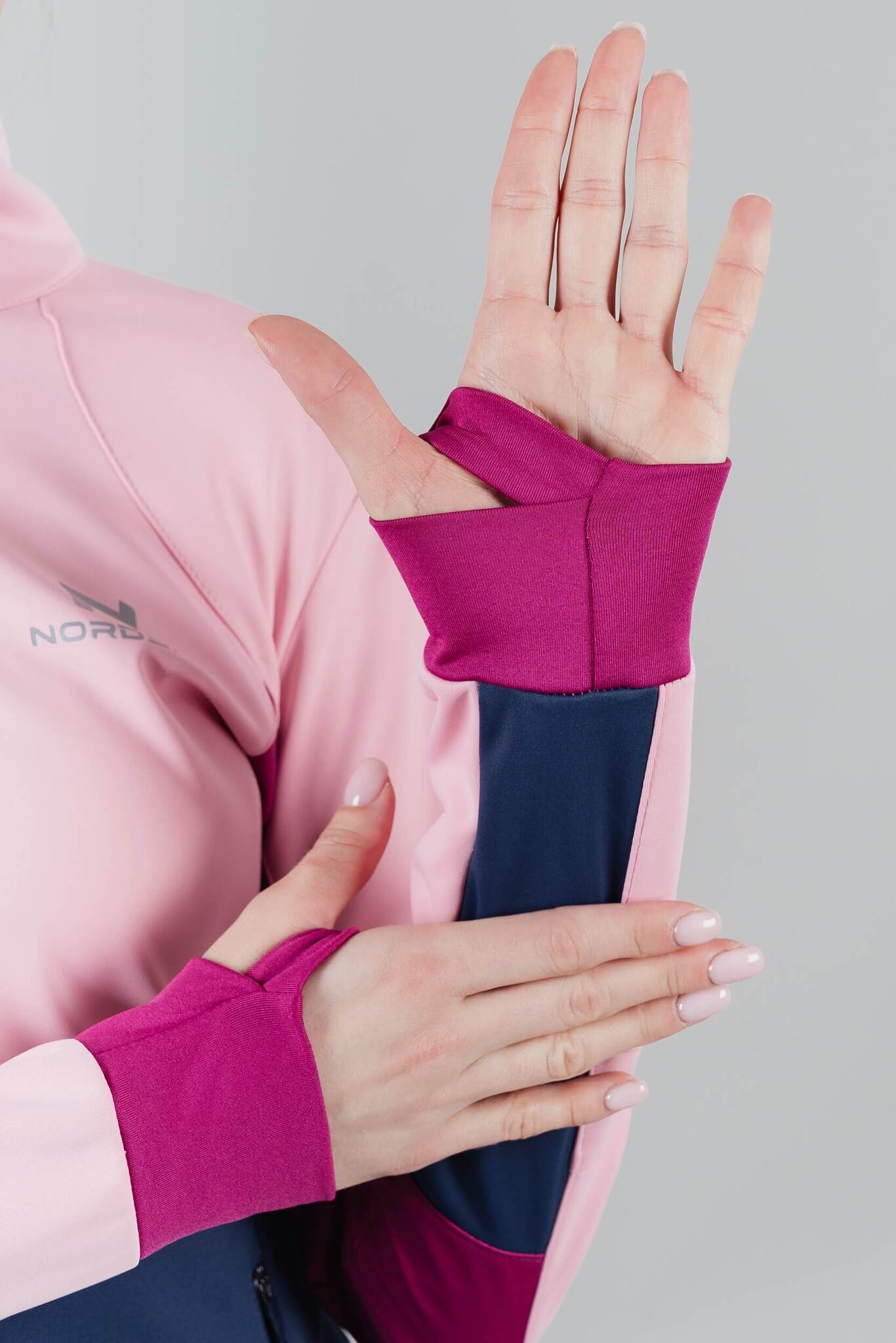 Женская тренировочная лыжная куртка Nordski Pro candy pink - 9