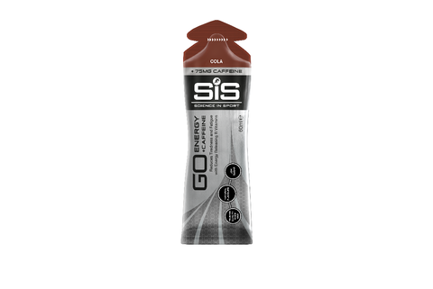 Набор углеводных гелей с кофеином SIS Go Isotonic Gel + Caffeine 60 мл кола