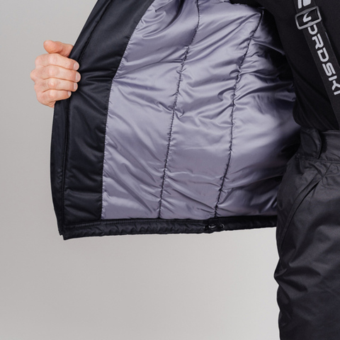Nordski Premium Sport теплый лыжный костюм мужской grey