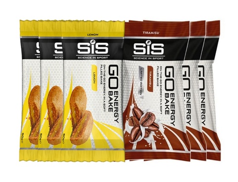 Набор энергетического печенья SIS Go Energy Bake 50 г тирамису-лимон