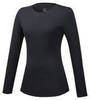 Mizuno Bt Under V Neck Ls термобелье рубашка женская черная - 1