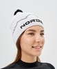 Лыжная шапка c шерстью Nordski Track white - 2