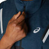 Asics Lite Show Vest беговой жилет мужской черный-синий - 4