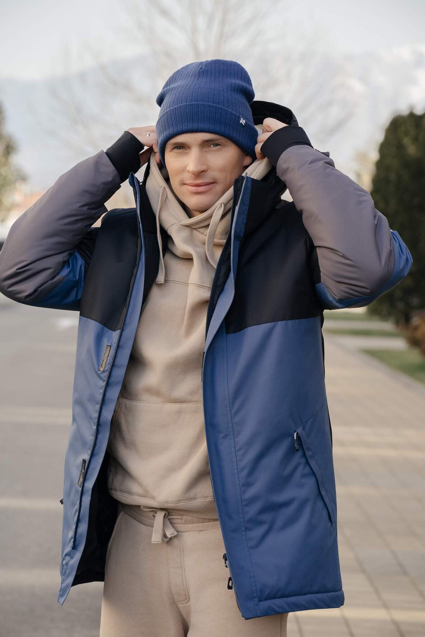 Утепленная куртка мужская Nordski Casual black-denim - 2