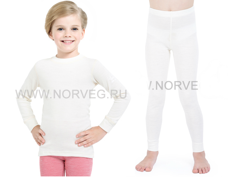 Детское термобелье из шерсти мериноса Norveg Soft купить в интернет-магазине