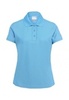 Рубашка-поло женская Craft Pique голубая - 4