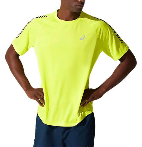 Asics Icon Ss Top беговая футболка мужская желтая