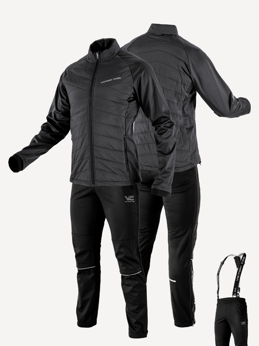 Лыжный костюм Victory Code Storm Active унисекс black - 3