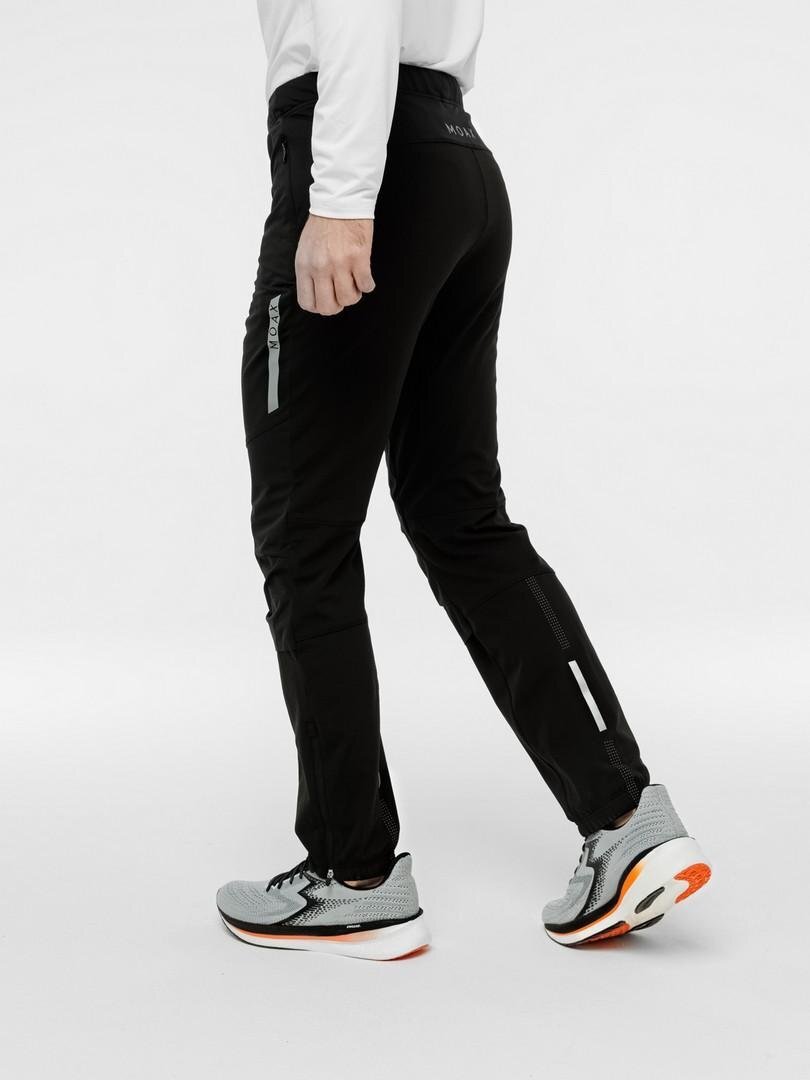 Мужские тренировочные брюки с ветрозащитой Moax Dickson Wind black - 2