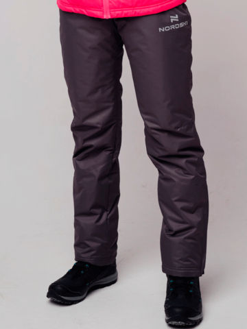 Nordski Premium женские утепленные лыжные брюки серые