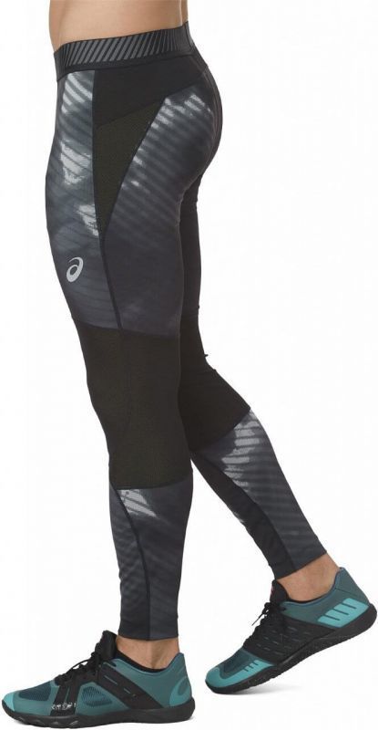 Asics Packable Base Layer Graphic костюм для бега мужской голубой-черный - 6