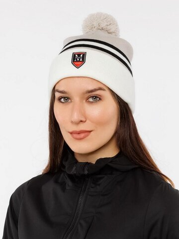 Лыжная шапка Moax Blizzard черная-серая