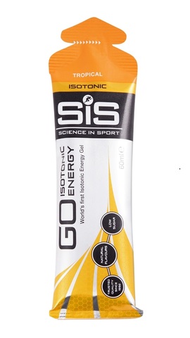 Углеводный гель изотоник SIS Go Isotonic Gel тропические фрукты