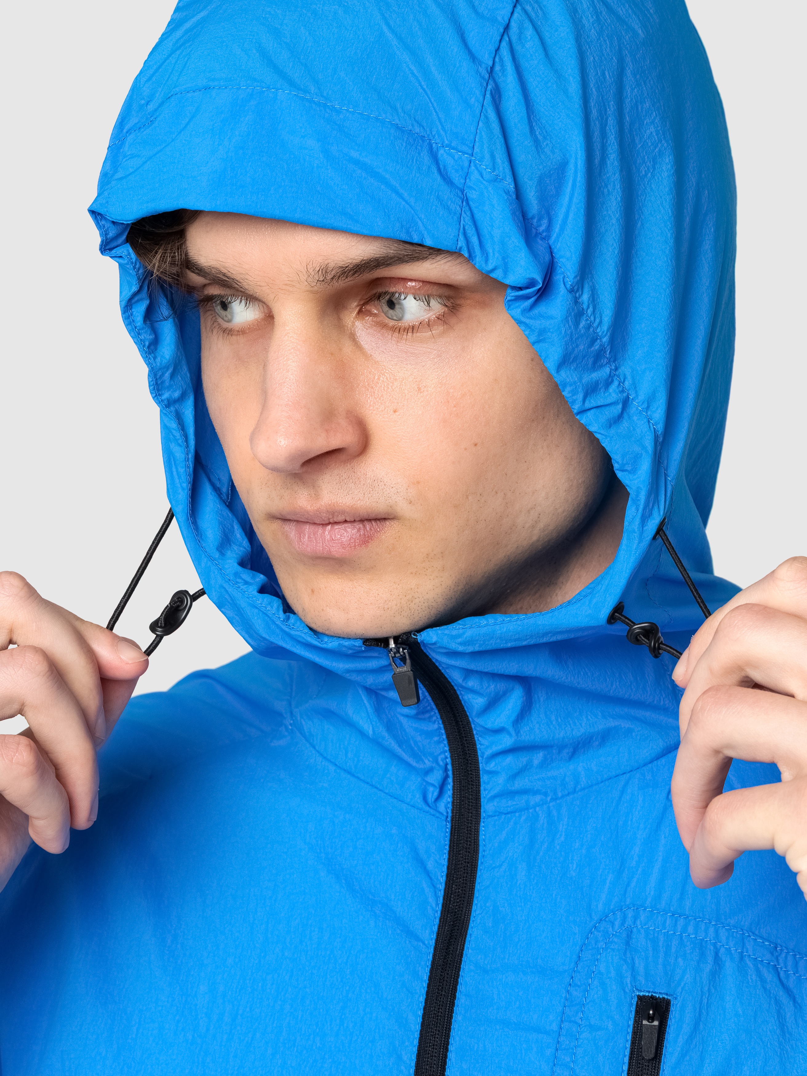 Мужская спортивная ветровка Moax Wind Pack ярко-синяя - 9 Мужская спортивная ветровка Moax Wind Pack ярко-синяя - 9