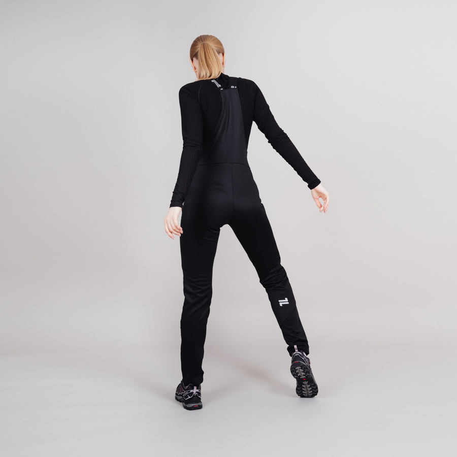 Женский утепленный разминочный костюм Nordski Base Active black - 8