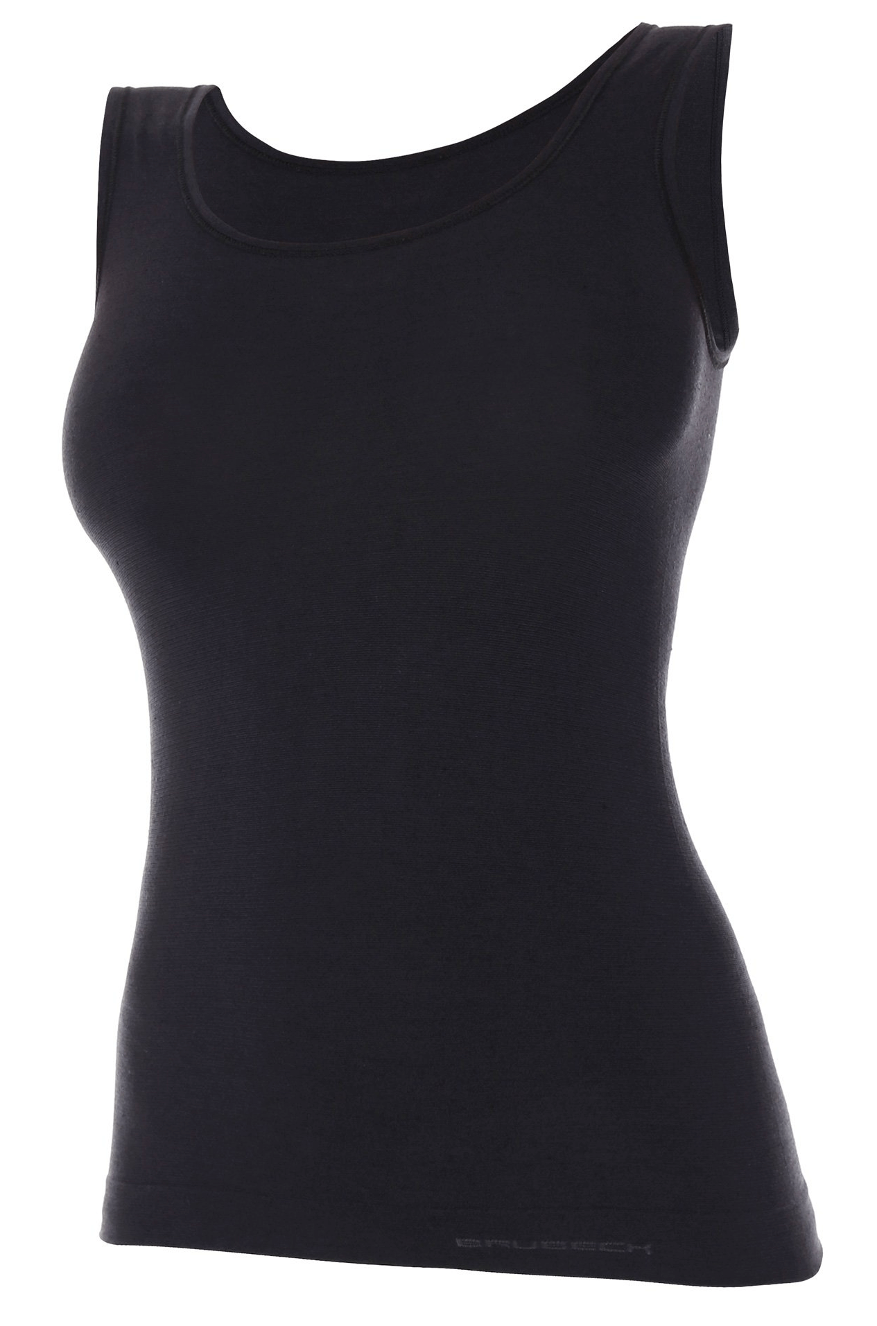 Женское термобелье майка Brubeck Comfort Wool черная - 5