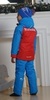 Nordski National Kids детский прогулочный костюм  красный - 2