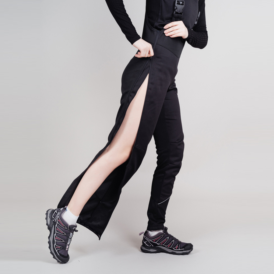 Женский утепленный разминочный костюм Nordski Base Active black - 11