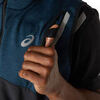 Asics Lite Show Vest беговой жилет мужской черный-синий - 5
