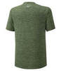 Mizuno Core Graphic Rb Tee беговая футболка мужская зеленая (Распродажа) - 2