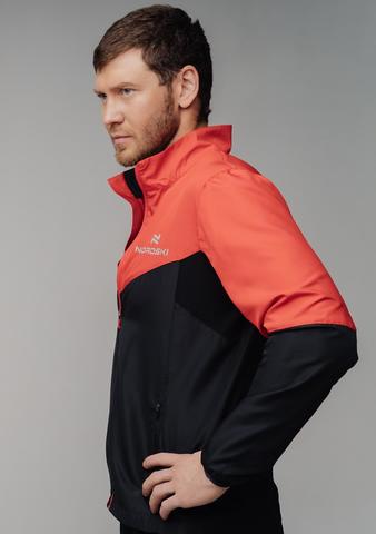 Nordski Sport костюм для бега мужской red-black