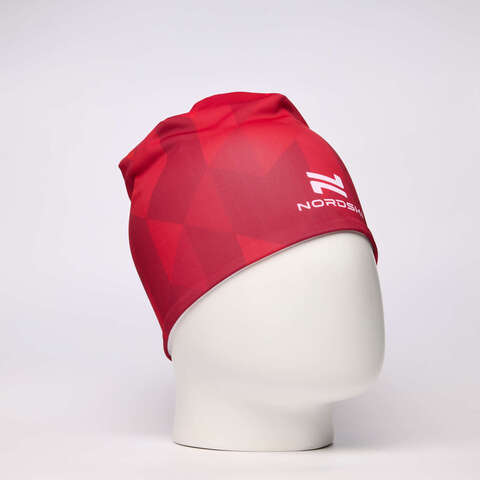 Гоночная шапка подростковая Nordski Jr Race red