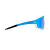 Детские солнцезащитные очки Northug Sunsetter white-blue - 3