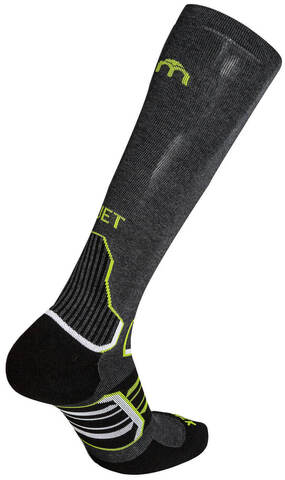 Компрессионные носки гольфы Mico Compression Oxi-Jet Trek черные