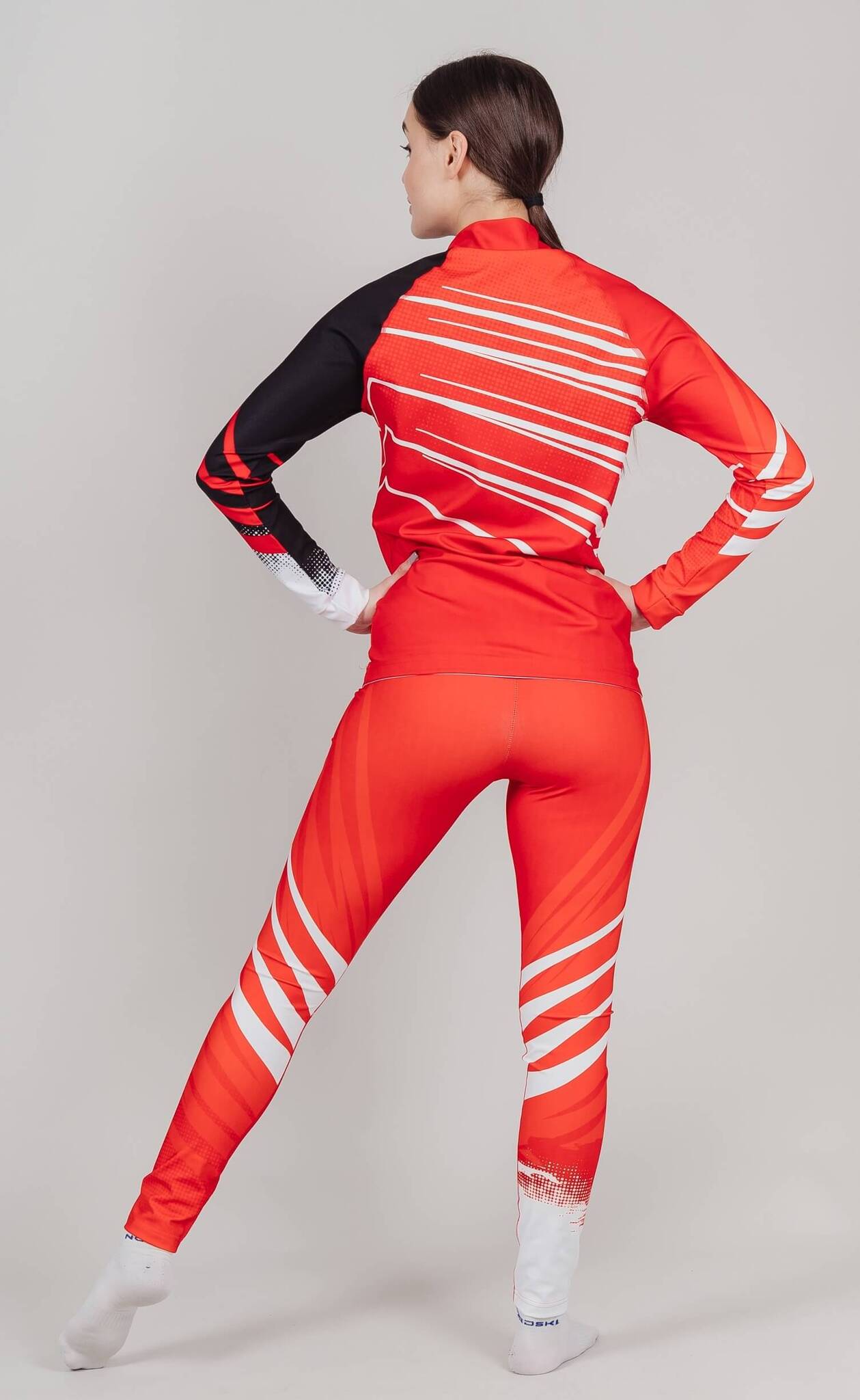 Лыжный гоночный костюм Nordski Pro унисекс red-black - 7