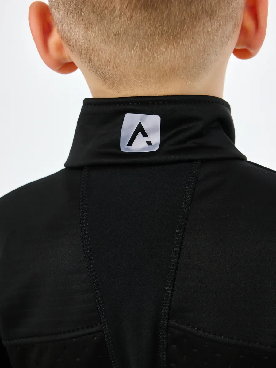 Детская лыжная куртка Arswear Softshell Rase Kids черная - 6