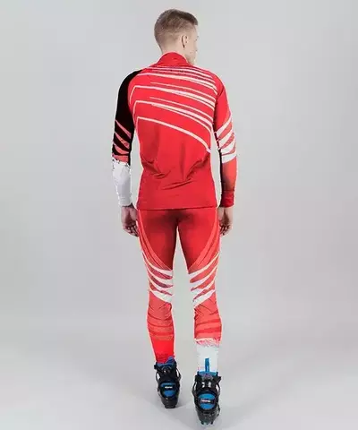 Лыжный гоночный костюм Nordski Pro унисекс red-black